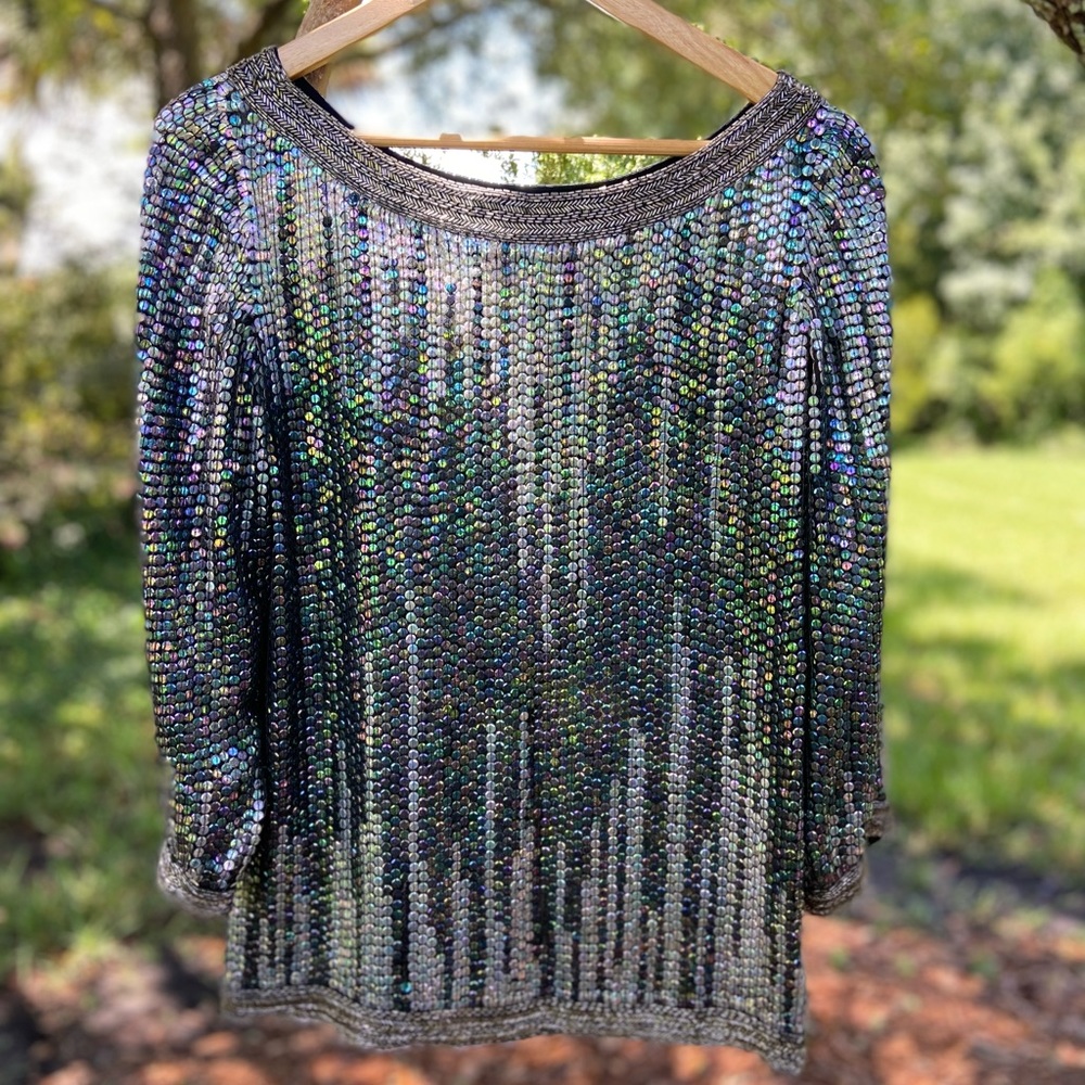 Top by Naeem Riazee / Vintage Bergdorf Goodman